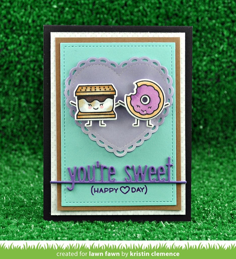Lawn Fawn Lacy Heart Stackables에 대한 이미지 검색결과