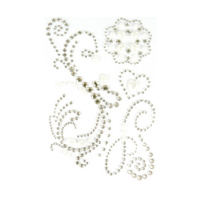 Ultimate Crafts Bling Flourish Magnolia Lane Collection Bling Flourish with Pearls