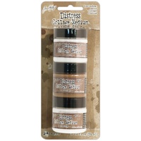 Ranger Tim Holtz Distress Collage Mini Mediums 1oz 3pk Matte, Vintage & Crazing