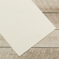 Couture Creations Special Occasions Foiled Paper Pack Silver Swiss Dots on White