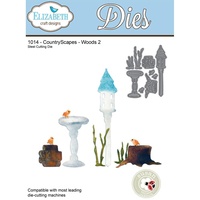 Elizabeth Craft Designs Die Country Scapes Woods #2 by Susan Tierney Cockburn