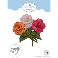Elizabeth Craft Designs Die Garden Notes Tuberous Begonia by Susan Tierney-Cockburn