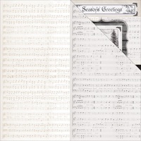 Kaisercraft Christmas Edition 12x12" Double Sided Scrapbook Paper Christmas Melody