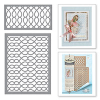 Spellbinders Shapeabilities Die Venise Lace Gossamer Knot Ensemble by Becca Feeken