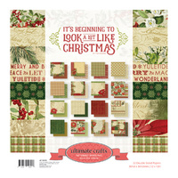 Ultimate Crafts It's Beginning to Look a Lot Like Christmas 12x12" Paper Pad 32pg