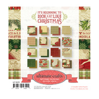 Ultimate Crafts It's Beginning to Look a Lot Like Christmas 6x6" Paper Pad 32pg