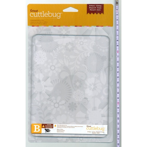 Provo Craft Cuttlebug Cutting Plate B 6x8" 2pk Provo Craft, Cuttlebug