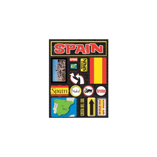 Jetsetters Spain Stickers