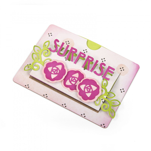 Sizzix Thinlits Die Gift Card Slider Card