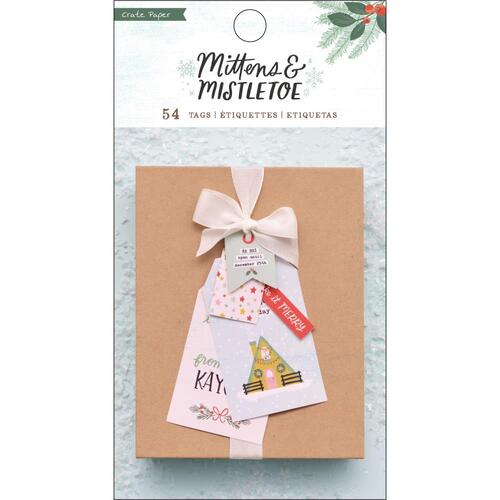 Crate Paper Mittens & Mistletoe Book of Tags