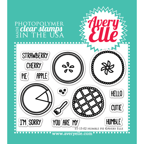 Avery Elle Clear Stamp Humble Pie 