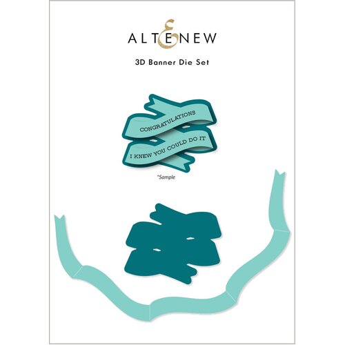 Altenew 3D Banner Die Set