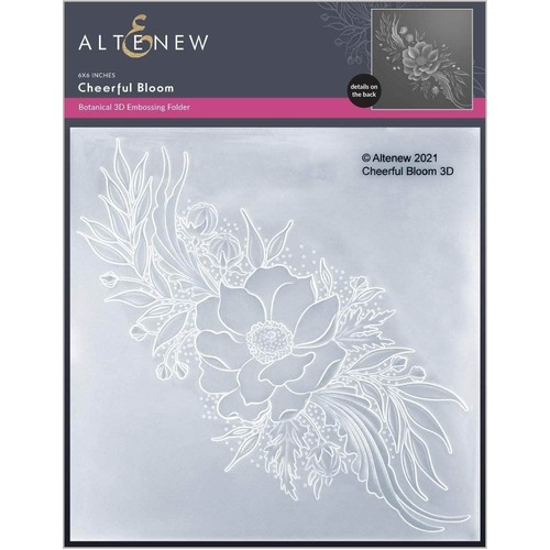 Altenew Cheerful Bloom 3D Embossing Folder
