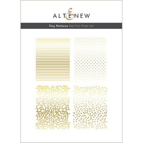 Altenew Tiny Patterns Hot Foil Plate Set