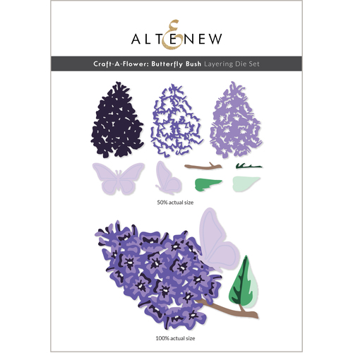 Altenew Craft-a-Flower : Butterfly Bush Layering Die Set