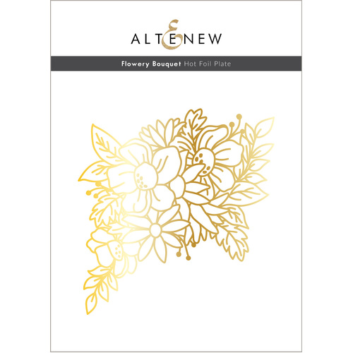 Altenew Flowery Bouquet Hot Foil Plate