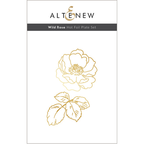 Altenew Wild Rose Hot Foil Plate Set