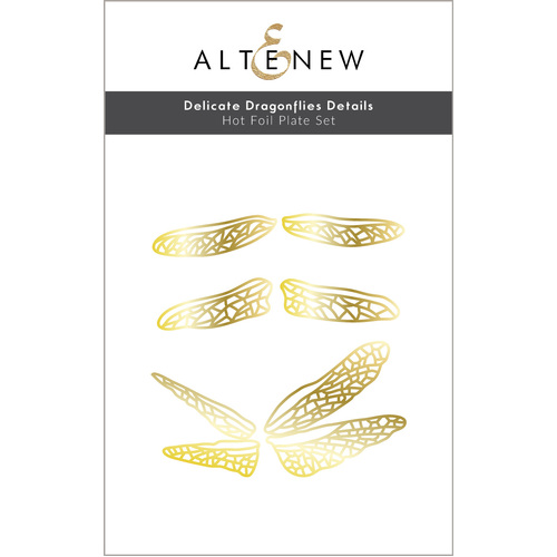 Altenew Delicate Dragonflies Details Hot Foil Plate Set