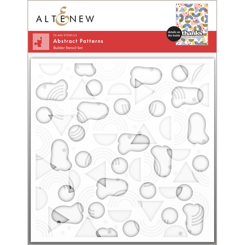 Altenew Abstract Patterns Builder Stencil Set (3 in 1)