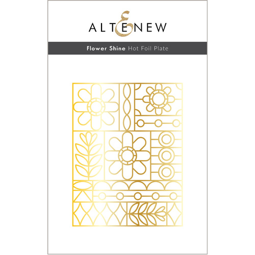 Altenew Flower Shine Hot Foil Plate