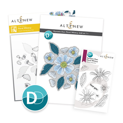 Altenew Dynamic Duo: Floral Whimsy & Add-on Die Bundle