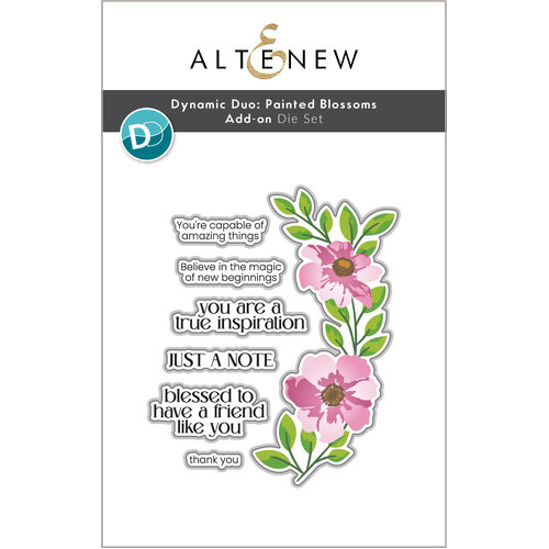 Altenew Dynamic Duo: Painted Blossoms Add-On Die Set