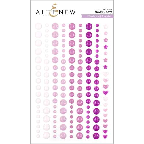 Altenew Shades of Purple Enamel Dots 