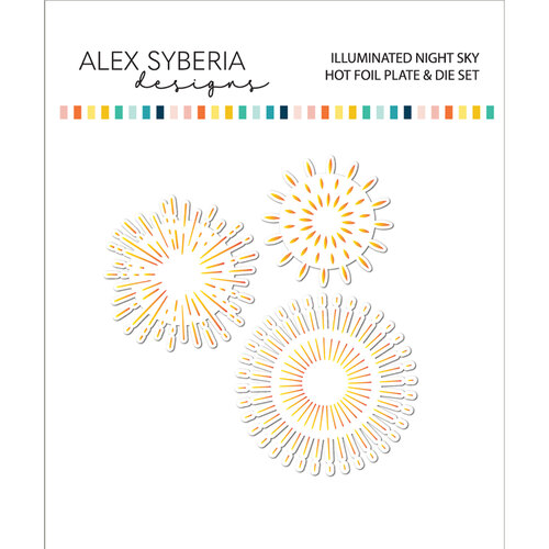 Alex Syberia Illuminated Night Sky Hot Foil Plate and Die Set