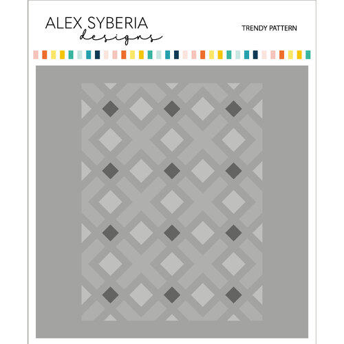 Alex Syberia Trendy Pattern Stencil Set