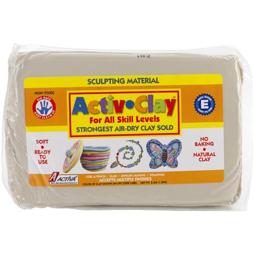 Activ-Clay White Air-Dry Clay 1.5kg