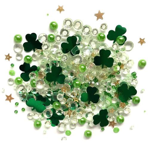 Buttons Galore Lucky Charms Sparkletz Embellishments