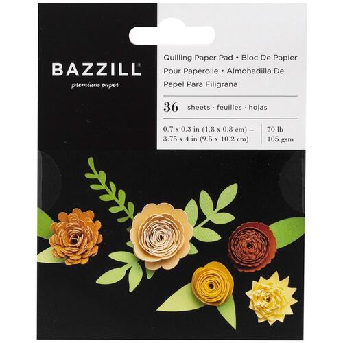 Bazzill Buttercup Quilling Paper Pad