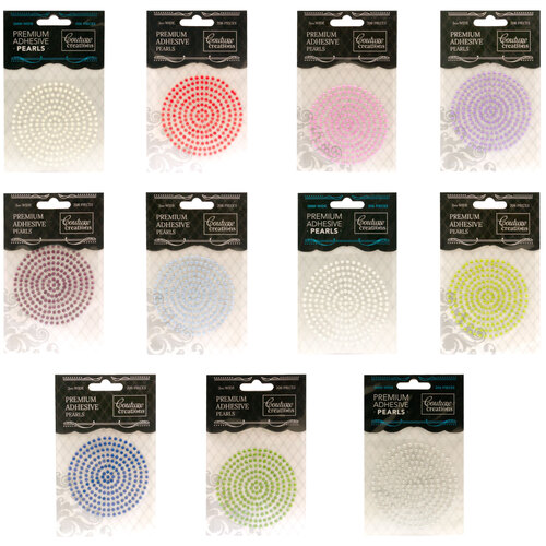 Couture Creations 3mm Adhesive Pearls Bundle