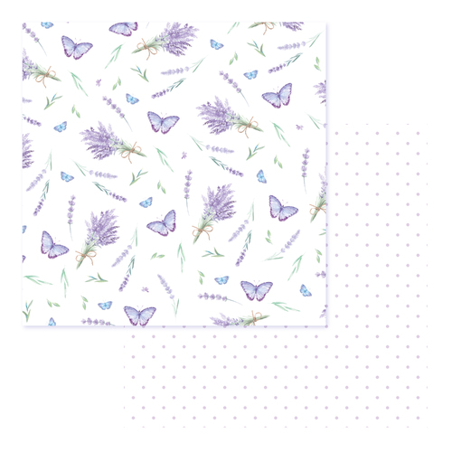 Couture Creations Lavender Love 12" Patterned Paper #1