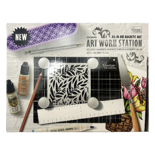 Couture Creations All-in-One Mini Magnetic Art Work Station