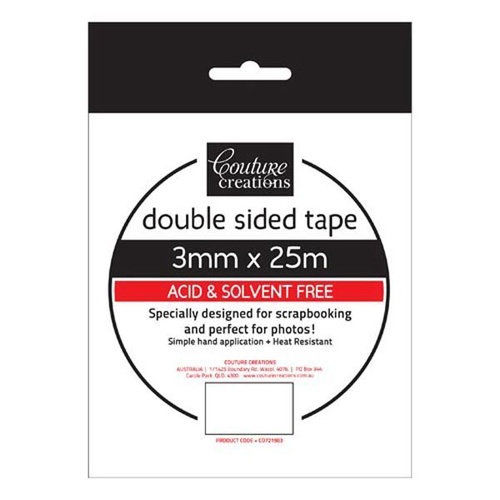 Couture Creations Double Sided Tape 3mm