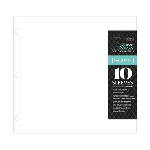 Couture Creations 12" Album Refill Pages 10pk
