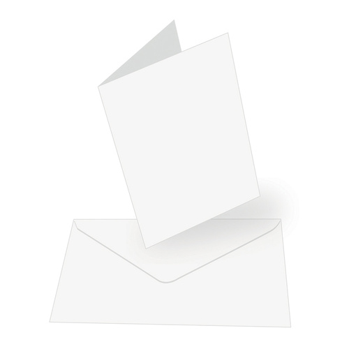 Couture Creations 5x7" Card & Envelopes White