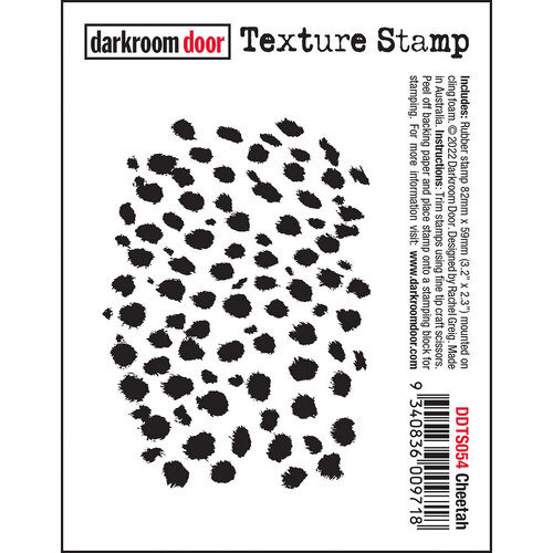 Darkroom Door Cheetah Texture Stamp