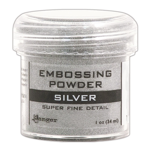 Ranger Silver Super Fine Embossing Powder