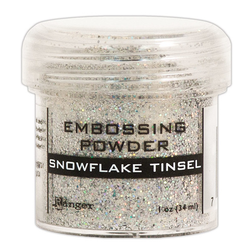 Ranger Snowflake Tinsel Embossing Powder
