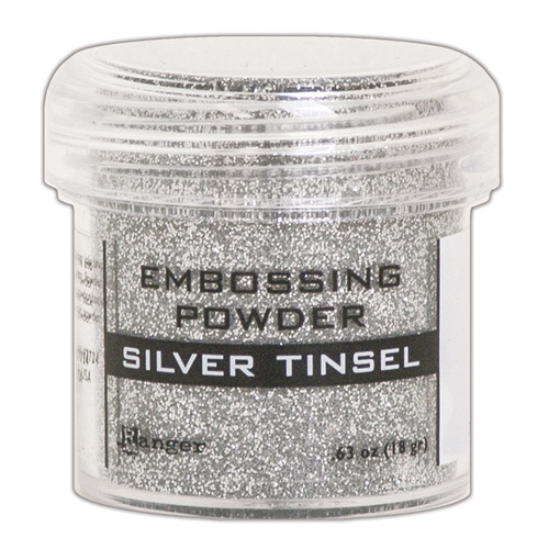 Ranger Silver Tinsel Embossing Powder