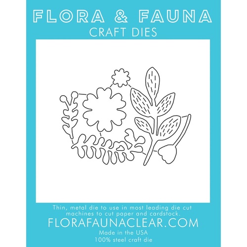 Flora & Fauna Die Spring Floral Cluster 