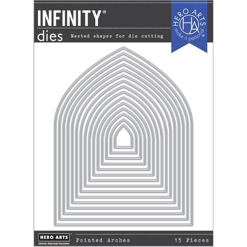 Hero Arts Pointed Arches Infinity Dies