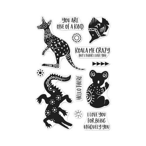 Hero Arts Stamp Patterned Animals