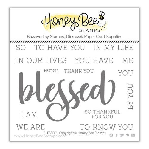 Honey Bee Blessed Stamp
