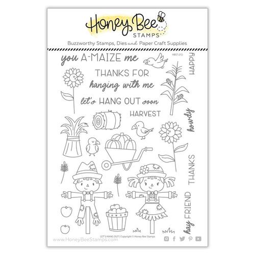Honey Bee Let's Hang Out Stamp