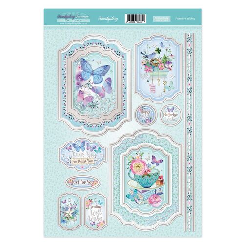 Hunkydory Flutterbye Wishes Topper Favourites
