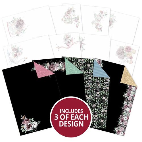 Hunkydory Floral Elegance Luxury Card Inserts & Papers
