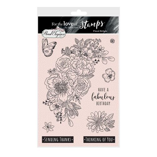 Hunkydory Floral Delight For the Love of Stamp